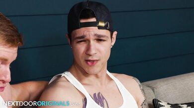 Hunk Roommates Compete For Jock By Fucking Him Together - Jayden Marcos - NextDoorStudios