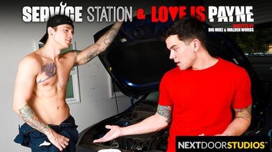 Hunk Columnist Flip Fucks Big Dicked Mechaninc - Dakota Payne, Jayden Marcos - NextDoorStudios