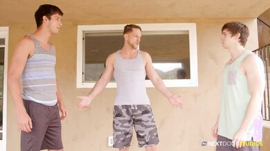 NextDoorBuddies - Fitness Instructor Gets Handsy